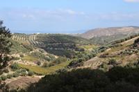 Blick über einen Teil der Insel Kreta