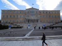 Griechisches Parlament am Syntagma-Platz