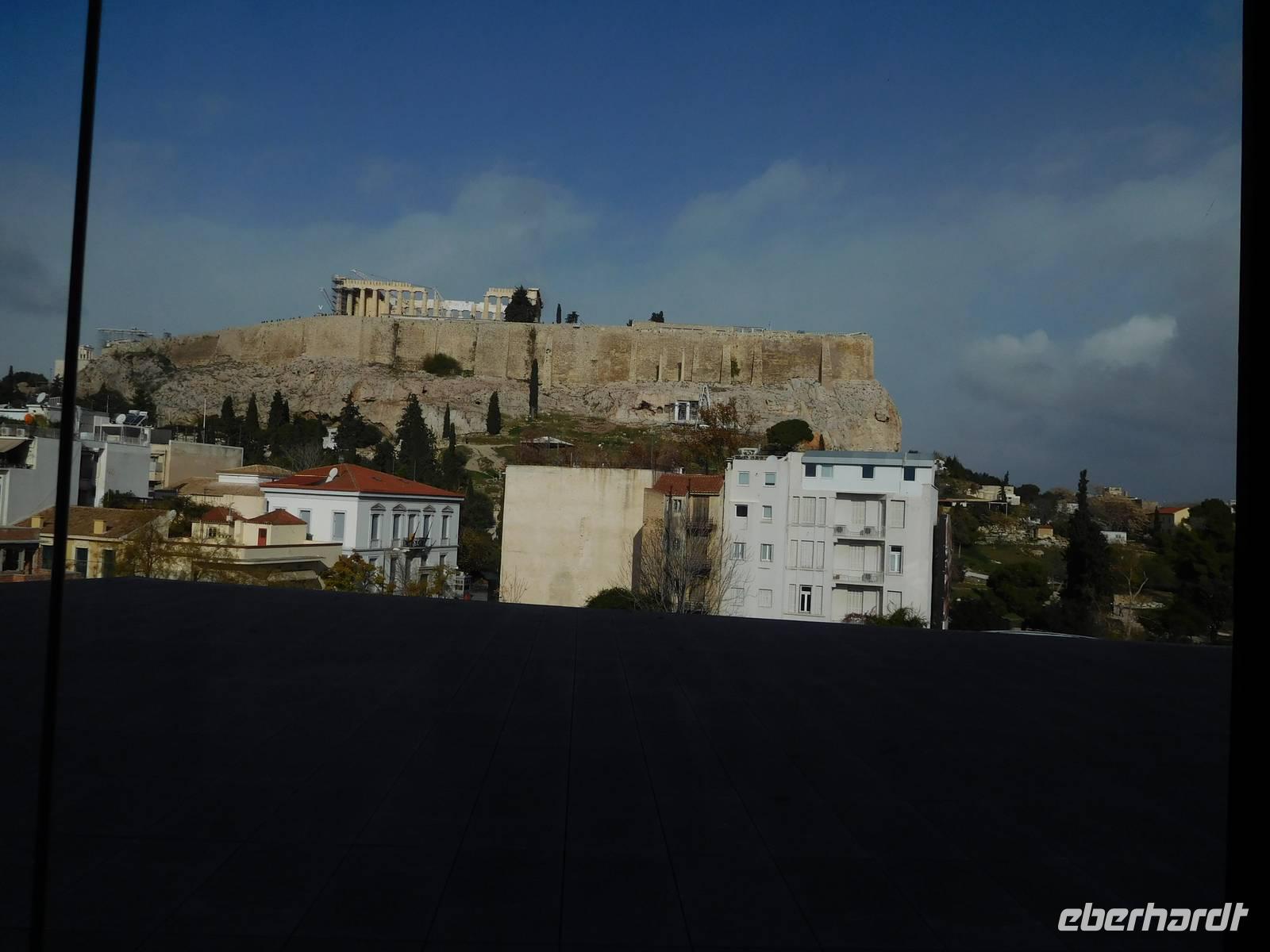 Blick zur Akropolis