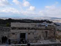 Blick von der Akropolis auf die Stadt