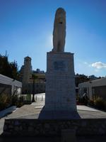 Löwenstatue am Hafen von Piräus
