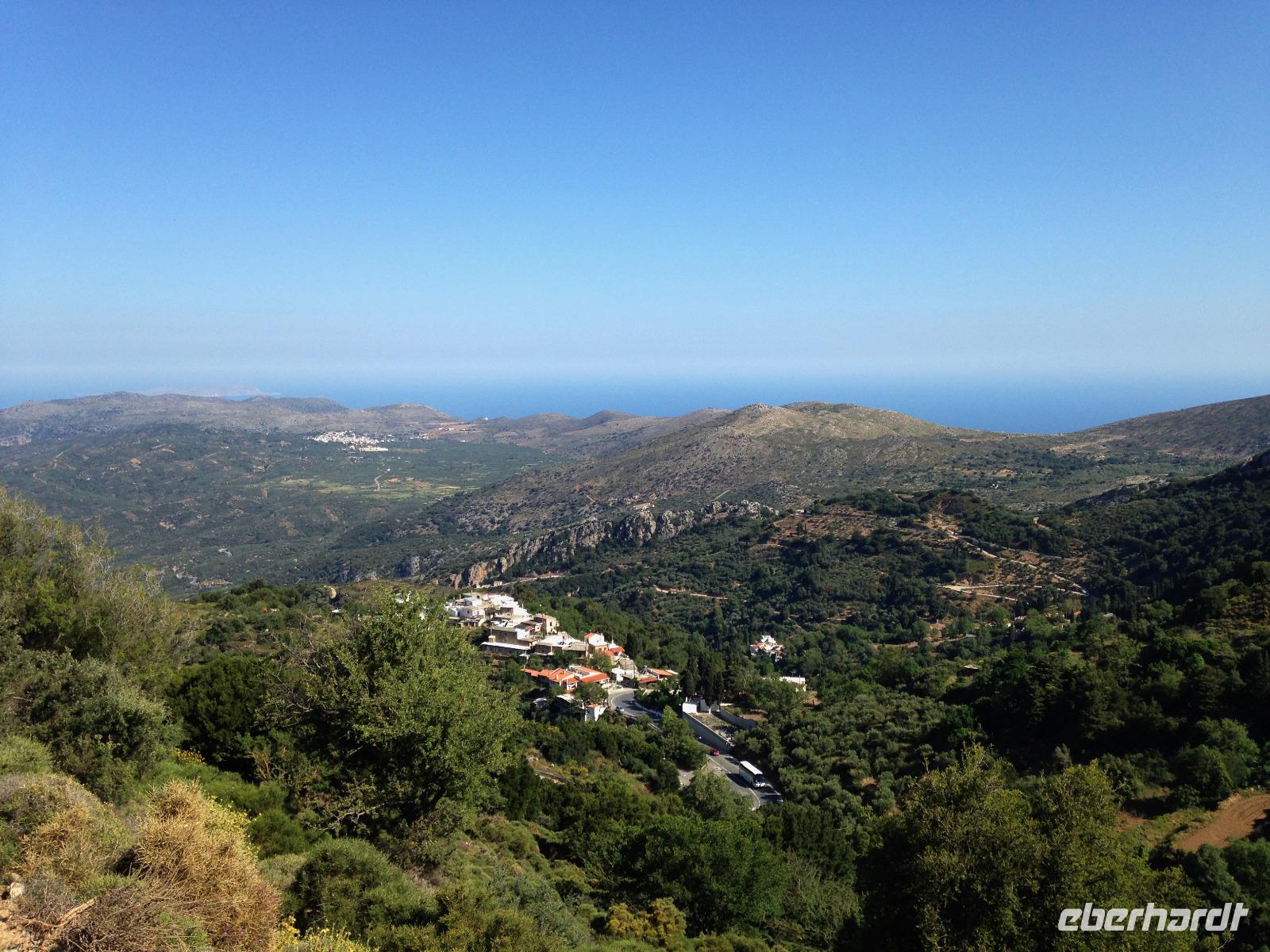 Blick aus dem Dikti-Gebirge