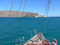 Kreta, Schifffahrt zur Insel Spinalonga