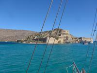 Kreta, Schifffahrt zur Insel Spinalonga