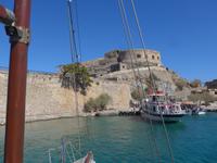 Kreta, Schifffahrt zur Insel Spinalonga