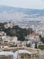 Blick auf Athen
