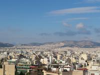 Blick auf Athen