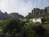  Meteorafelsen von Kalambaka aus