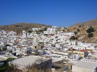 Blick auf Lindos