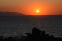 Sonnenaufgang auf Santorini