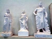 Asklepios Statuen in Epidaurus