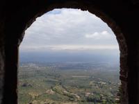 Blick in die Ebene von Sparta