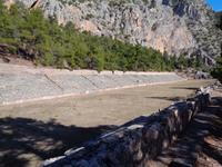 Das Stadion von Delphi