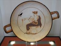  Kylix mit Bildnis des Apollo. Delphi ca. 480 v. Chr.