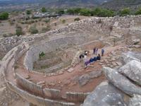  Das Gräberrund A in Mykene