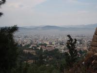 Blick auf Athen von der Akropolis