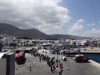 Zwischenhalt auf Paros - Fährfahrt