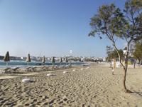 Unser Hotel auf Naxos - Der Strand  