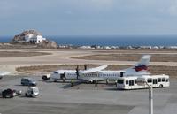 Unser Flieger nach Athen