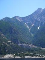 Schiffahrt um den Berg Athos