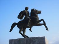 Statue Alexander des Großen Thessaloniki