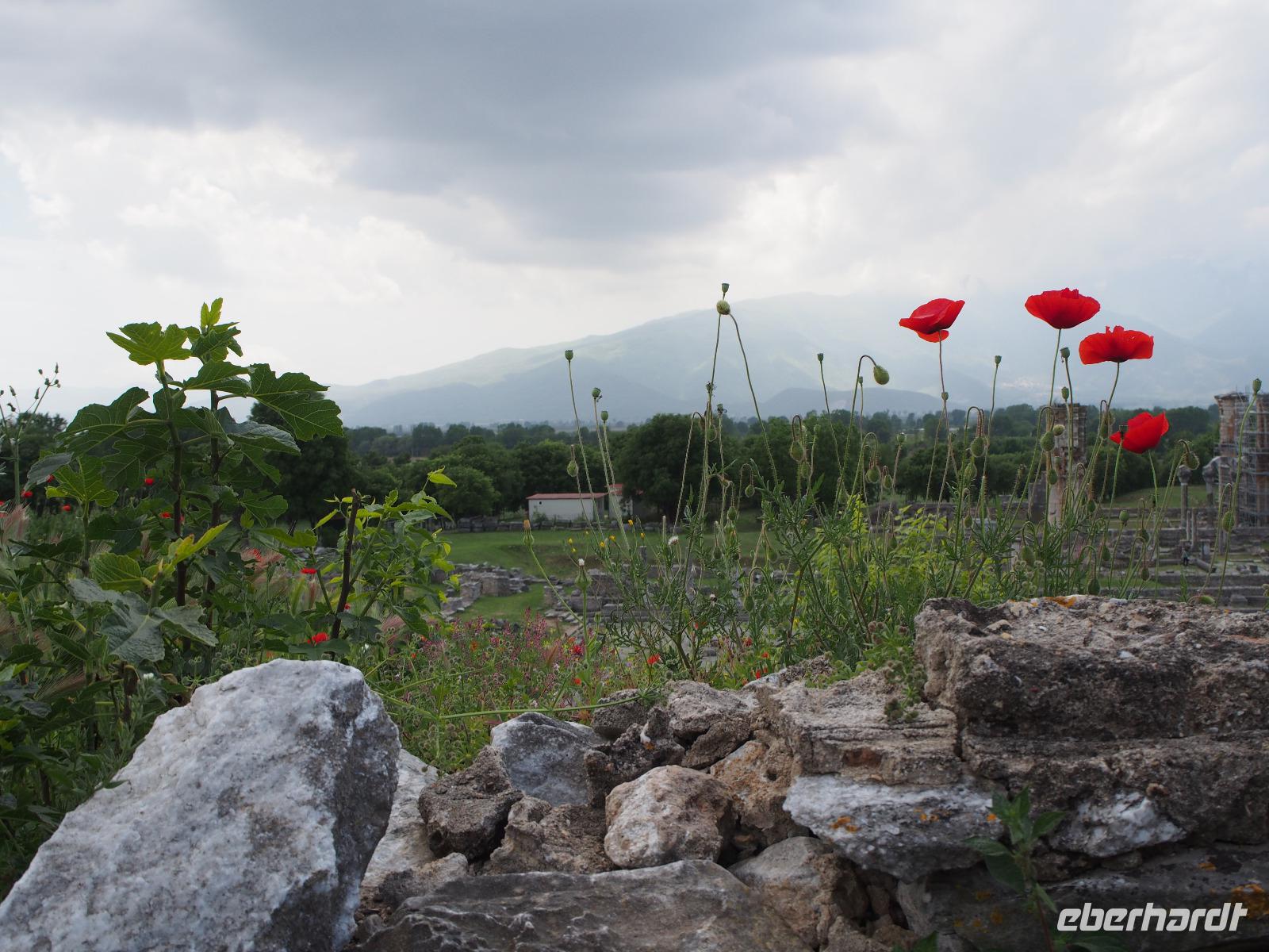 Ausgrabungsstätte in Philippi