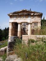 Ausgrabungsstätte in Delphi