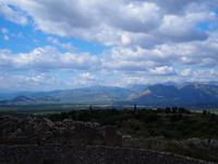 Ausgrabungsstätte in Mykene