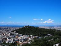 Athen: Blick Richtung Piräus