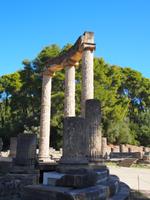 Ausgrabungstätte in Olympia