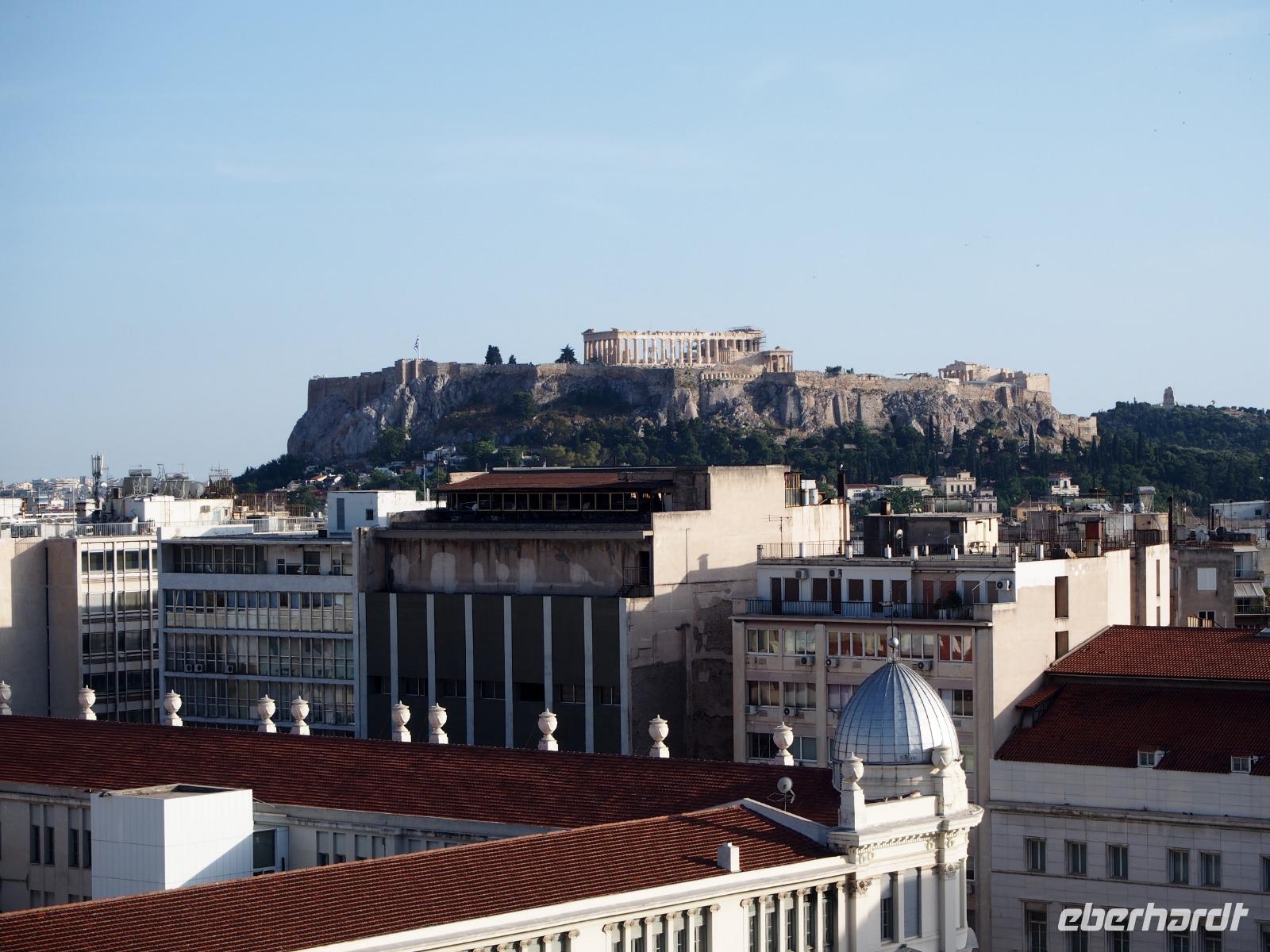 Athen: Blick auf die Akropolis
