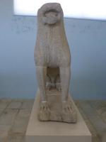 Original Löwen von Delos im Museum