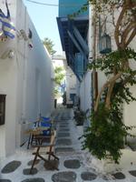 Gassen von Mykonos