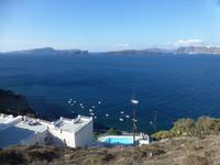 Fotostopp auf dem Weg nach Akrotiri