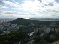 Blick von der Akropolis auf Athen