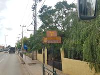 Fahrt zur Fähre durch Marathon