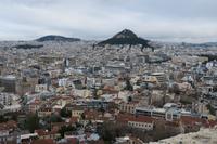 Blick auf Athen
