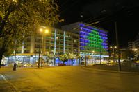 Stanley Hotel am Abend