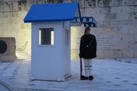 Wachsoldat am Parlament