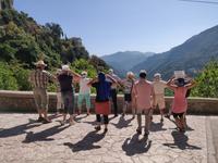 Eberhardt petit Reisegruppe mit Abstand! 