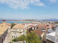 Blick von weiter oben auf Nauplia