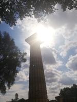 Säule des Zeustempels in Olympia