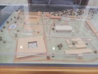 Übersicht des Geländes in Olympia in Miniatur