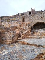 alte Burganlage in Monemvasia