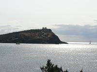Der Poseidontempel aus der Ferne - Kap Sounion
