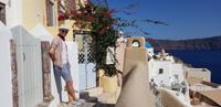 Jacob Spangenberg in Santorin - Oia 