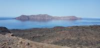 Spaziergang zum Vulkankrater von Nea Kameni