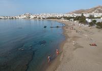 Unser Strand am Alkyoni Beach Hotel auf Naxos