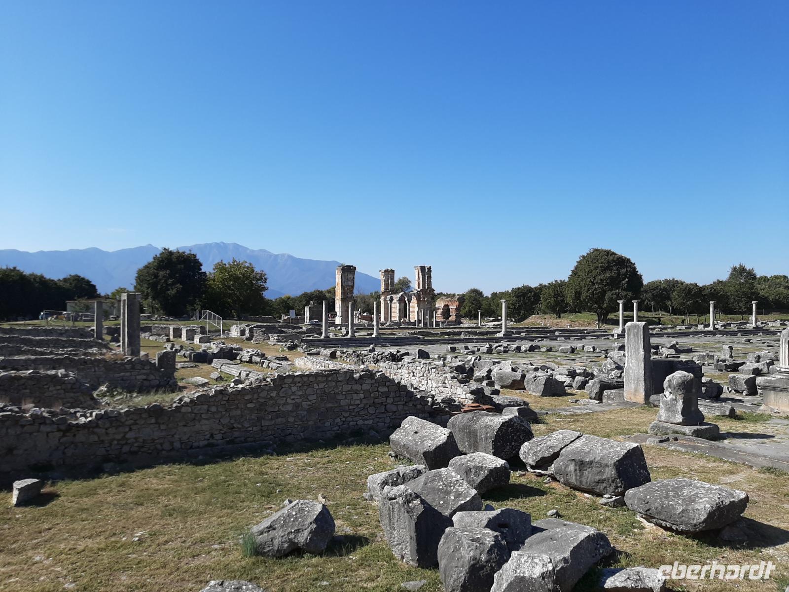 Philippi - Forum mit Basilika B