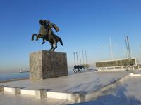 Thessaloniki - Promenade (Statue Alexander des Großen)
